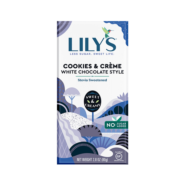 Lily's Chocolate Cookies & Cream Sin Azúcar Mr Sabor