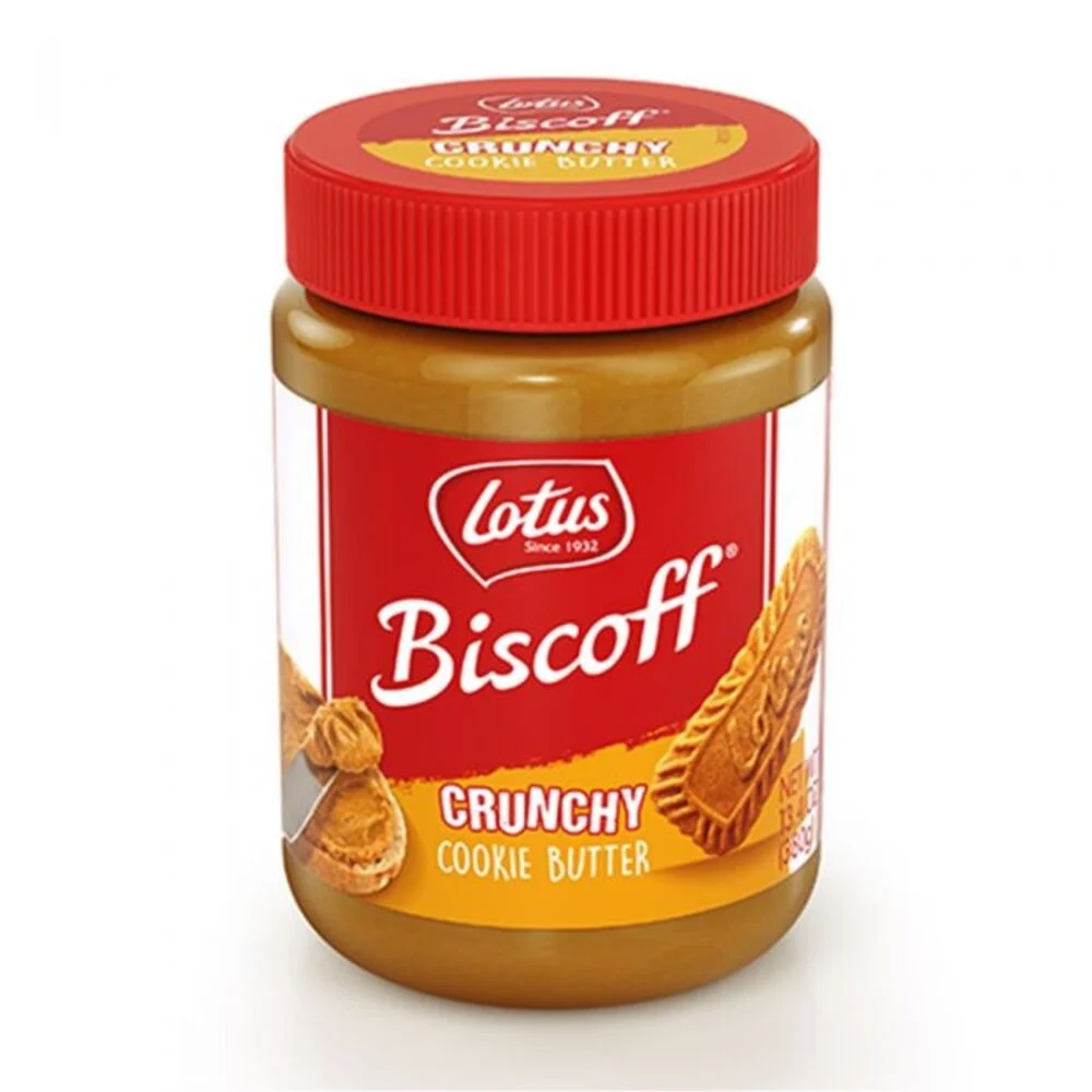 Lotus Biscoff Crema de Galleta Crunchy - Mr Sabor