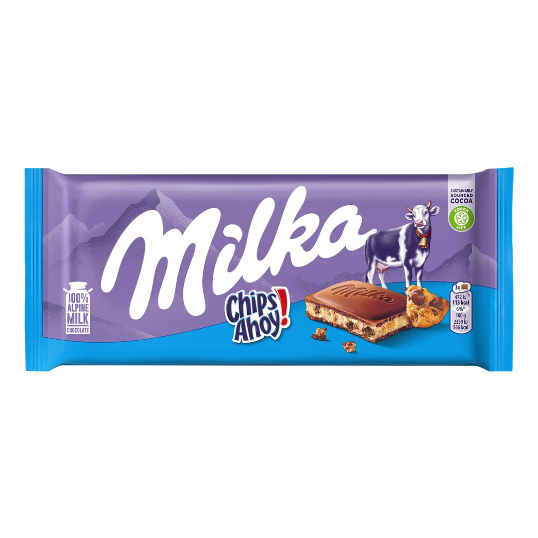 Milka Chocolate con Chips Ahoy