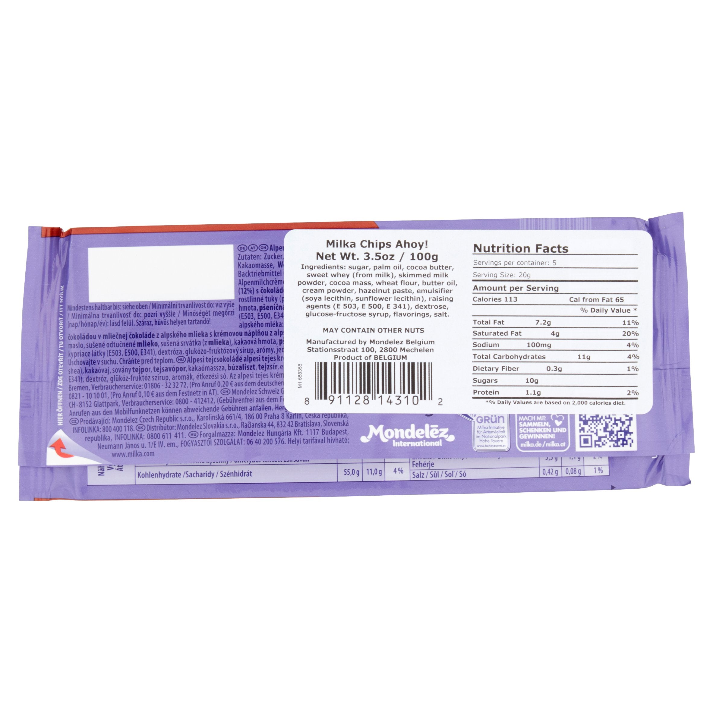 Milka Chocolate con Chips Ahoy - Mr Sabor