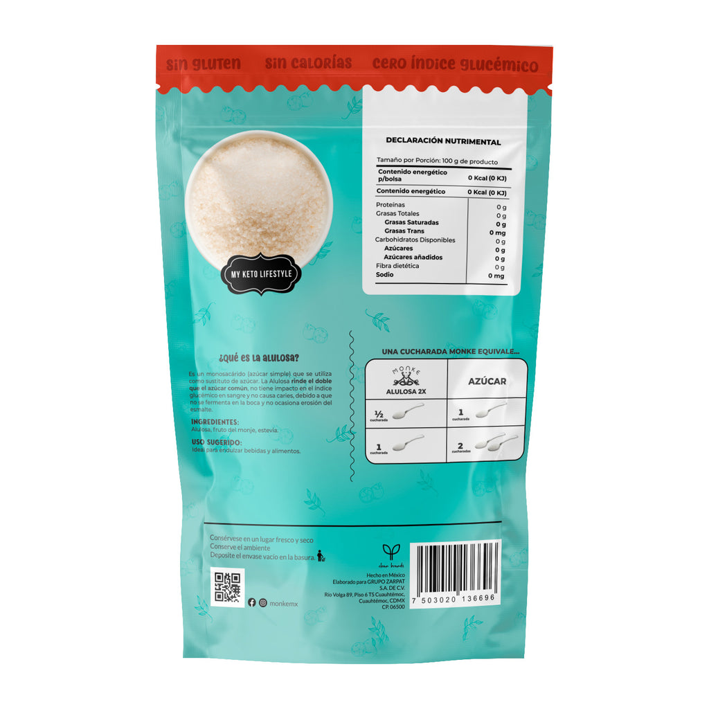 Monke Endulzante Natural Alulosa 2X