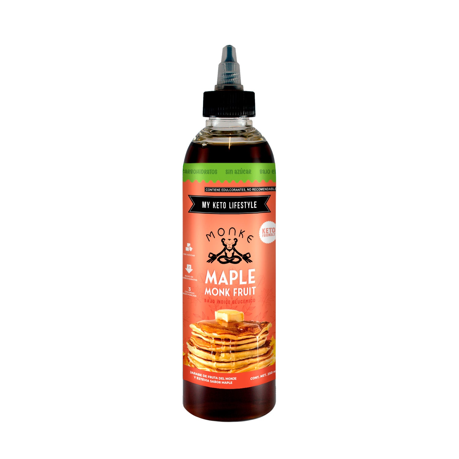Monke Jarabe Endulzante de Fruto del Monje 250 ml.