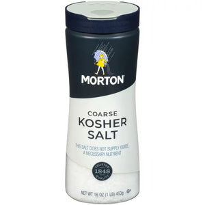 Morton Sal Kosher Entera Coarse Salt