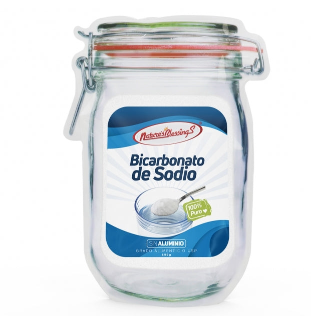 Nature's Blessings Bicarbonato de Sodio Sin Aluminio 600 g