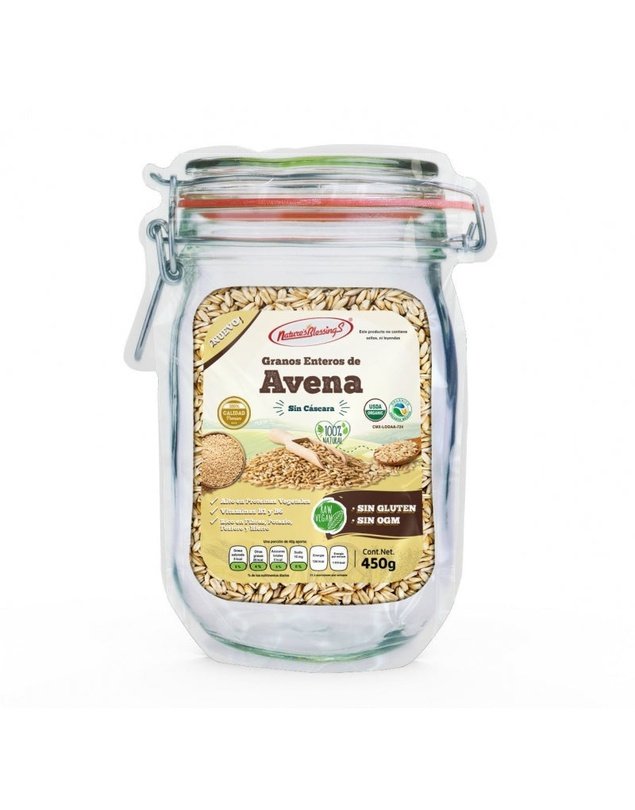 Nature's Blessings Granos Enteros de Avena - Mr Sabor