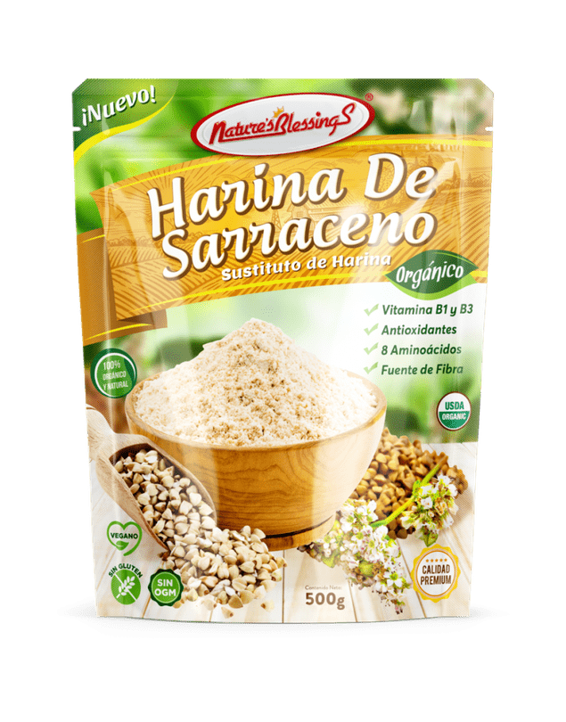 Nature's Blessings Harina de Sarraceno - Mr Sabor