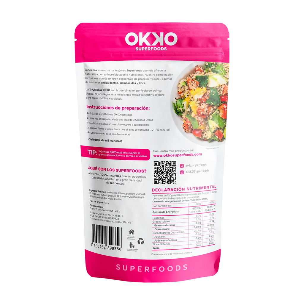 Okko 3 Quinoas