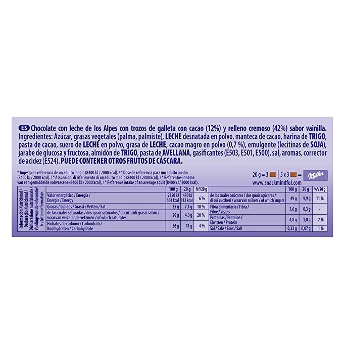 Milka Chocolate con Oreo - Mr Sabor