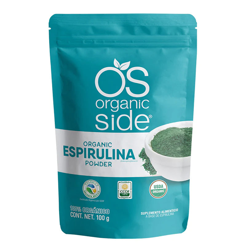 Organic Side Espirulina en Polvo