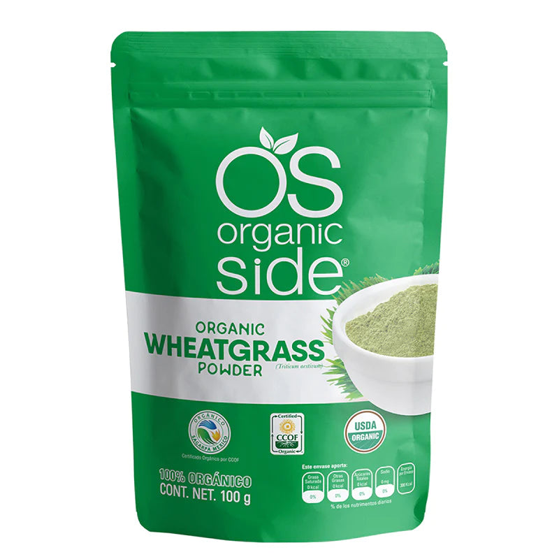 Organic Side Wheatgrass en Polvo