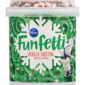 Pillsbury Funfetti Holiday Vanilla Green Frosting - Mr Sabor