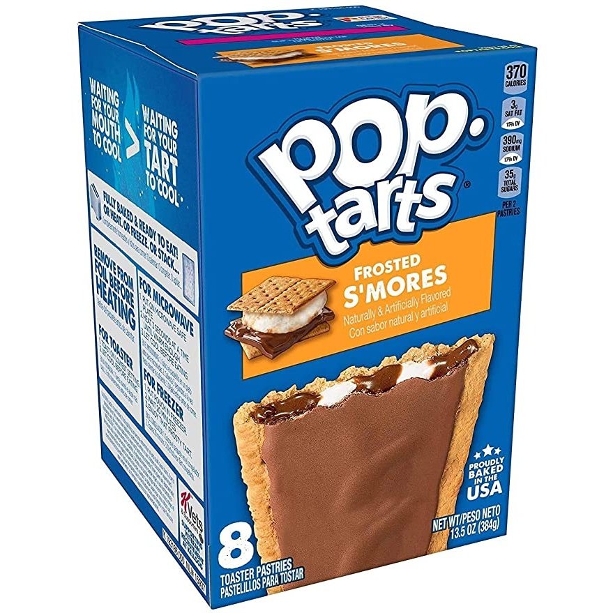 Kellog's Pop Tarts Frosted Smore's - Mr Sabor