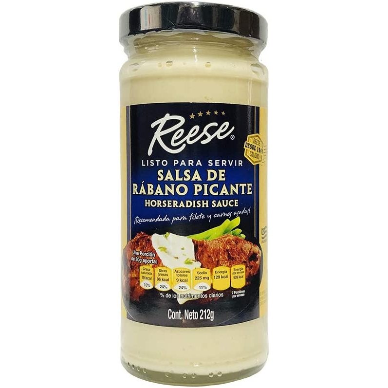 Reese Salsa de Rabano Picante - Mr Sabor