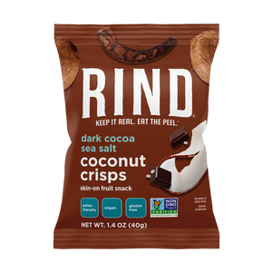 Rind Dark Cocoa & Sea Salt Coconut Crisps