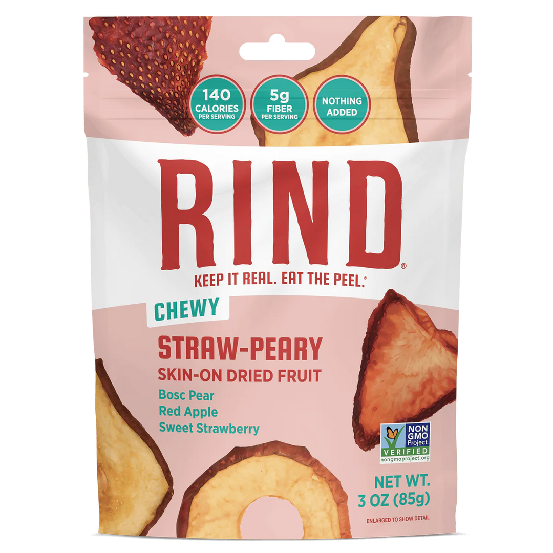 Rind Chewy Straw-Peary Fruta Seca