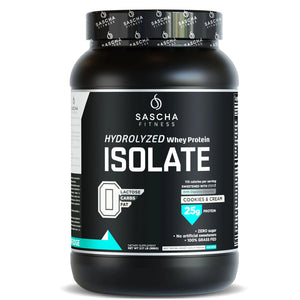 Sascha Fitness Proteina Hidrolizada Cookies & Cream - Mr Sabor