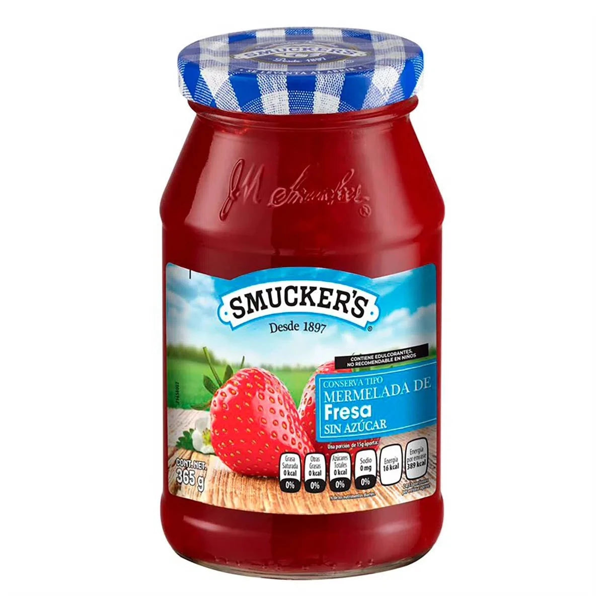 Smucker's Mermelada Fresa Sin Azúcar - Mr Sabor