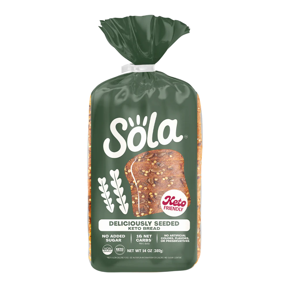 Sola Deliciously Seeded Pan Keto