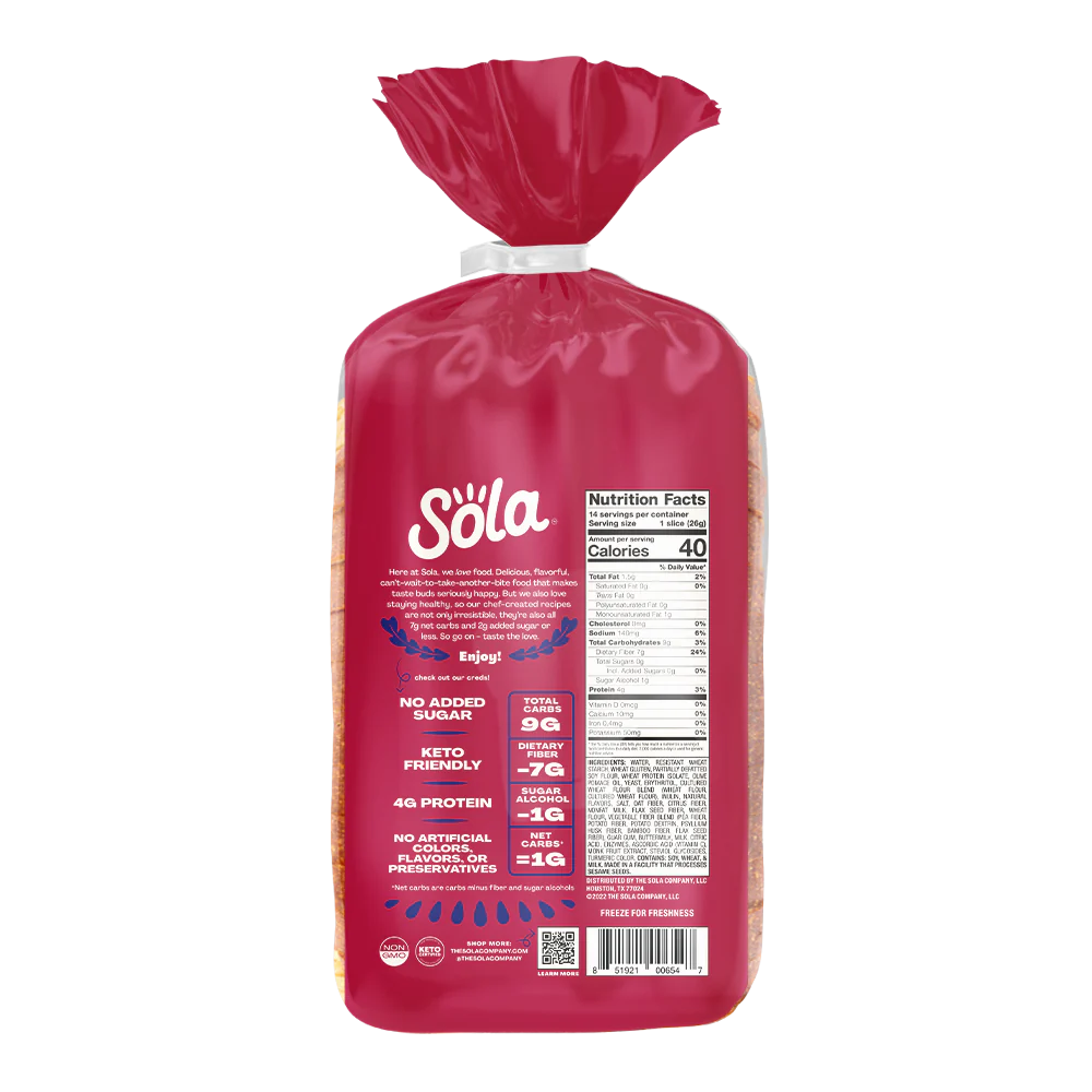 Sola Sweet & Buttery Pan Keto