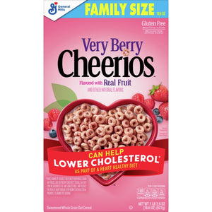 General Mills Cereal Very Berry Cheerios - Mr Sabor