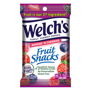 Welch's Berries 'n Cherries Fruit Snacks