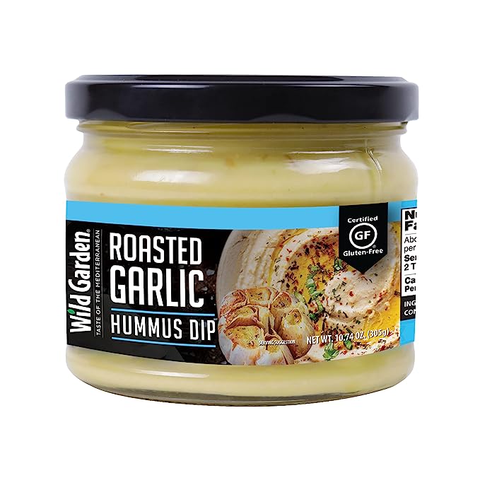 Wild Garden Roasted Garlic Hummus Dip